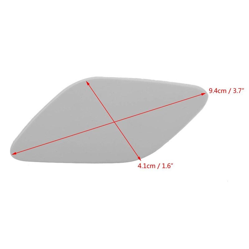 KIMISS Front Bumper Washer Cover, for 3-Series E92 E93 328i 335i, Car Headlight Washer Cover Lamp Flap Bumper Trim Decor 6167 7171660 6167 717166059(Left) - Image 2